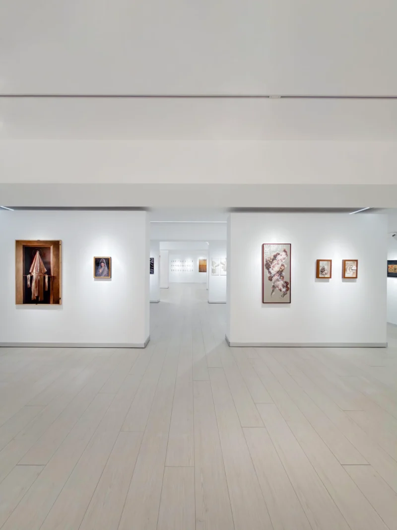 Installation shot from Song of Youth: Brushing the Sun, @ Bluerider ART
