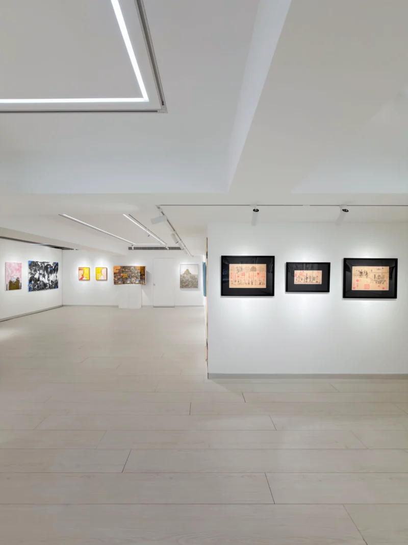 Installation shot from Song of Youth: Brushing the Sun, @ Bluerider ART