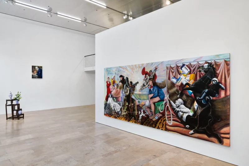 Installation shot from Mikołaj Sobczak: Ancora, @ Capitain Petzel