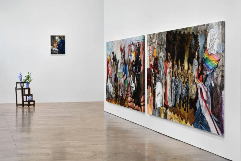 Installation shot from Mikołaj Sobczak: Ancora, @ Capitain Petzel