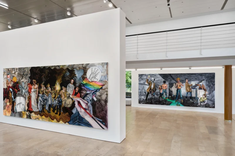 Installation shot from Mikołaj Sobczak: Ancora, @ Capitain Petzel