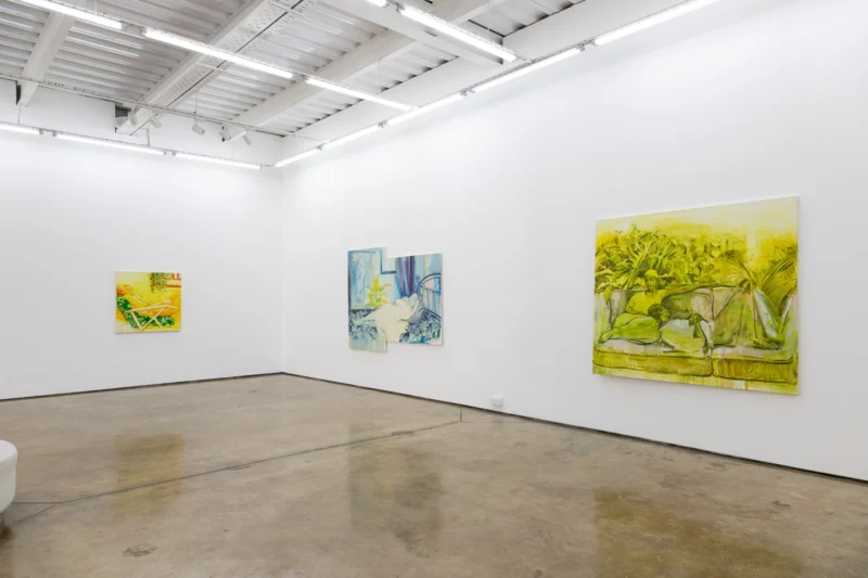 Installation shot from Birhane Worede: Gestures of Presence, @ Circle Art Gallery