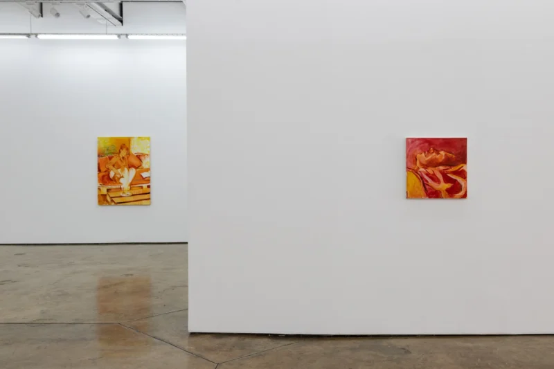 Installation shot from Birhane Worede: Gestures of Presence, @ Circle Art Gallery