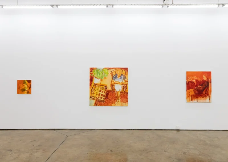 Installation shot from Birhane Worede: Gestures of Presence, @ Circle Art Gallery