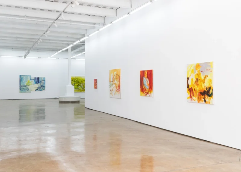 Installation shot from Birhane Worede: Gestures of Presence, @ Circle Art Gallery
