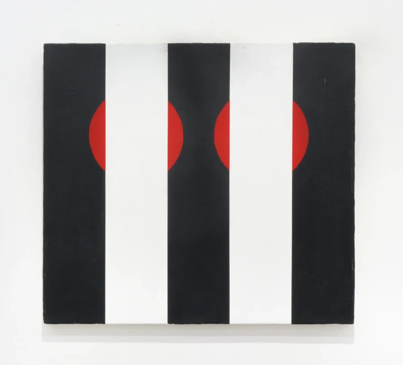 David Diao, The Little Suprematist Prisons #8, 1986