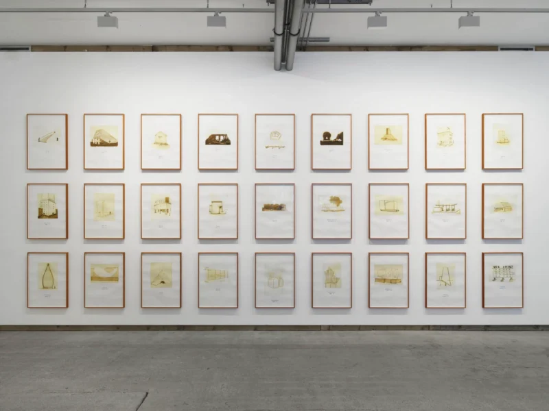 Installation shot from Multiple Narratives, @ Frith Street Gallery