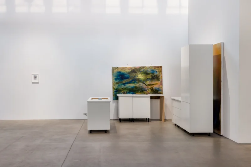 Installation shot from IT’S ABOUT TIME: Counterproductive Conceptualisms in Chicago, @ GRAY