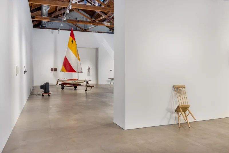 Installation shot from IT’S ABOUT TIME: Counterproductive Conceptualisms in Chicago, @ GRAY