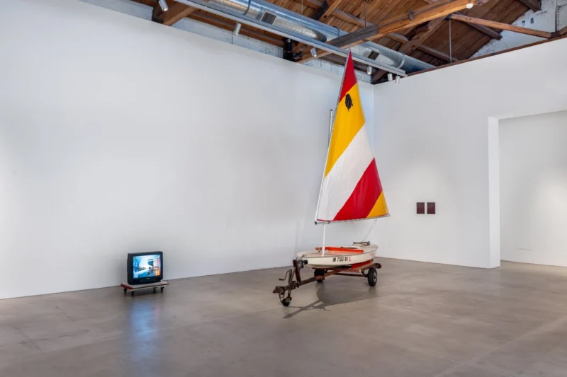 Installation shot from IT’S ABOUT TIME: Counterproductive Conceptualisms in Chicago, @ GRAY
