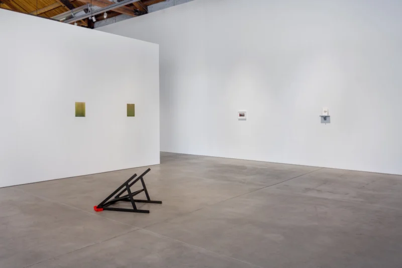 Installation shot from IT’S ABOUT TIME: Counterproductive Conceptualisms in Chicago, @ GRAY