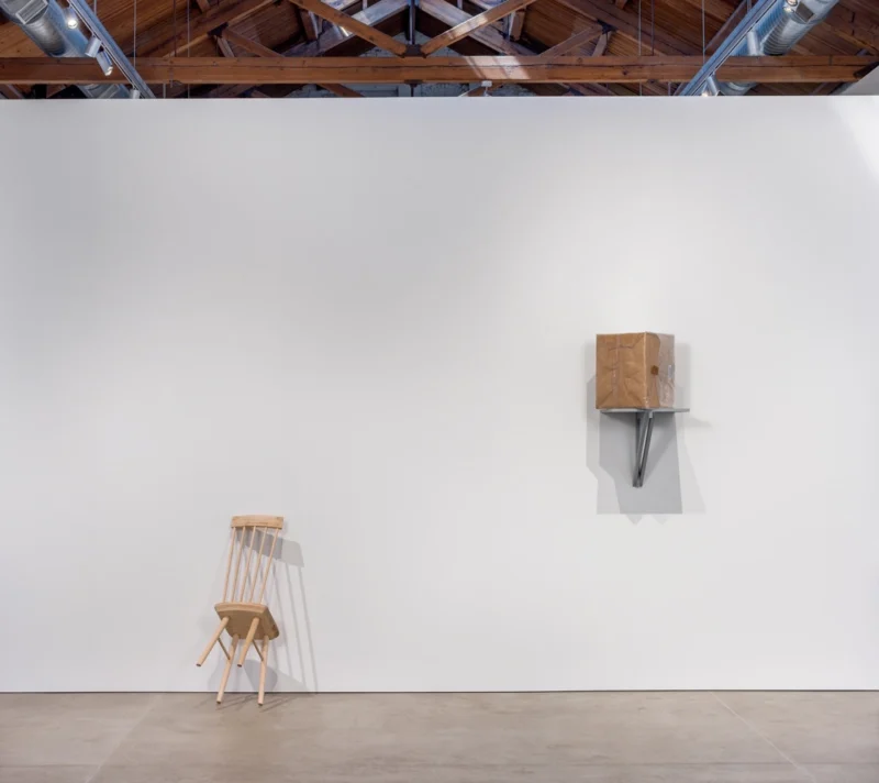 Installation shot from IT’S ABOUT TIME: Counterproductive Conceptualisms in Chicago, @ GRAY
