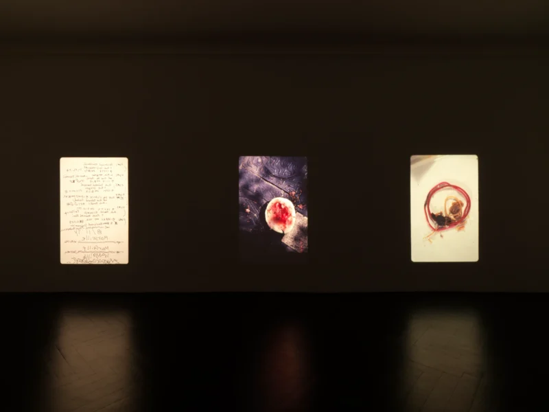 Installation shot from Yuji Agematsu: Marseille 1994, @ Galerie Buchholz