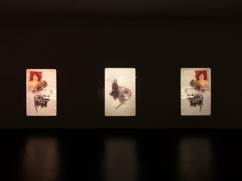Installation shot from Yuji Agematsu: Marseille 1994, @ Galerie Buchholz