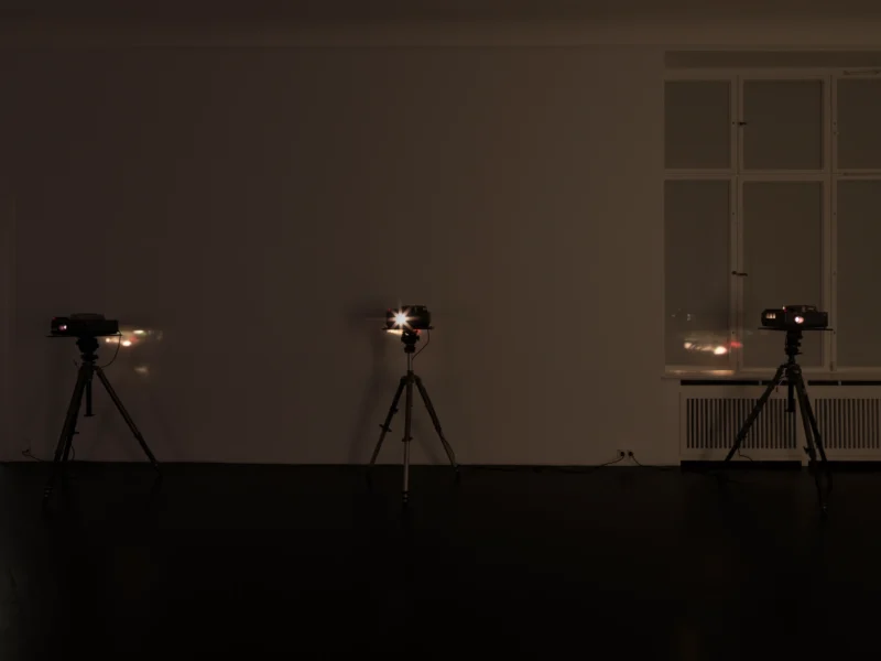 Installation shot from Yuji Agematsu: Marseille 1994, @ Galerie Buchholz