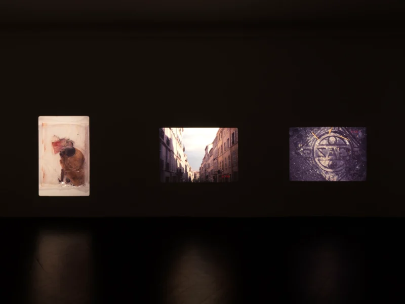 Installation shot from Yuji Agematsu: Marseille 1994, @ Galerie Buchholz
