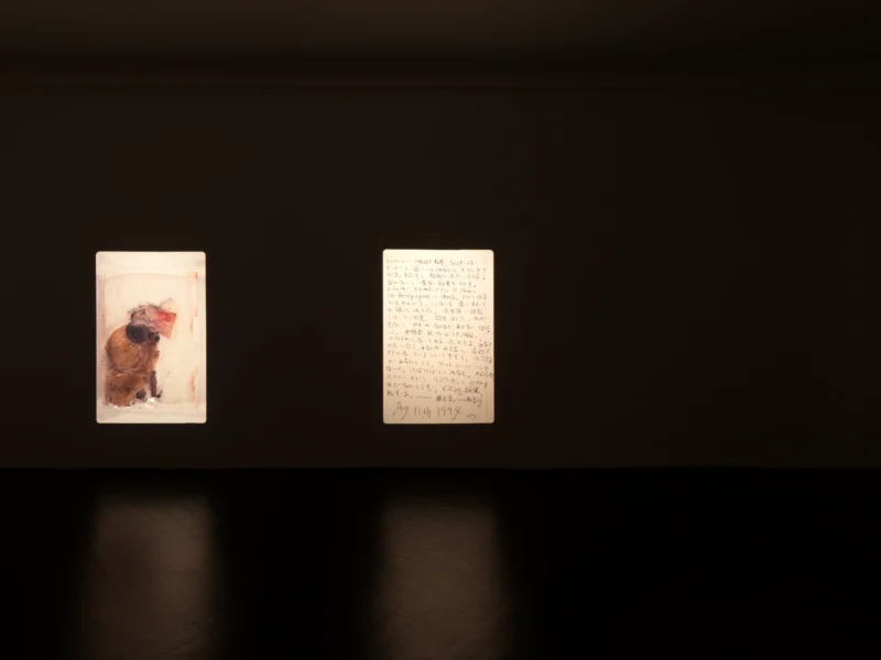 Installation shot from Yuji Agematsu: Marseille 1994, @ Galerie Buchholz