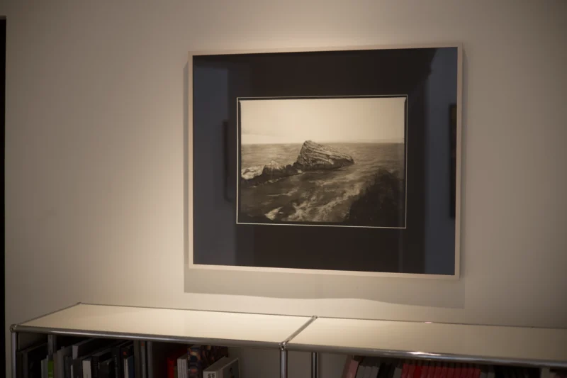 Installation shot from Serge Izquierdo, Vincent Bousserez: Territoires invisibles, @ Galerie Esther Woerdehoff