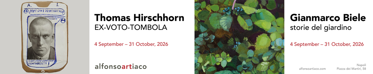 Thomas Hirschhorn, Gianmarco Biele @ Alfonso Artiaco, Naples