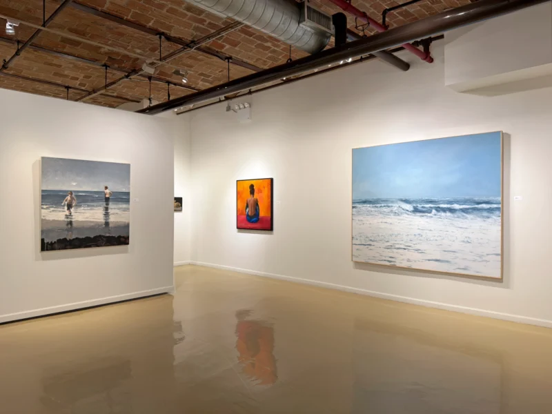 Installation shot from Summer Group Show. Part II, @ Gallery Henoch
