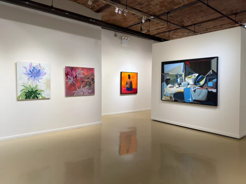 Installation shot from Summer Group Show. Part II, @ Gallery Henoch