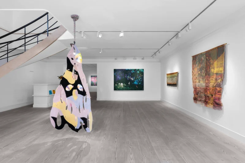 Installation shot from Interweave, @ Gazelli Art House