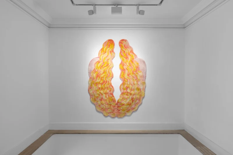 Installation shot from Interweave, @ Gazelli Art House