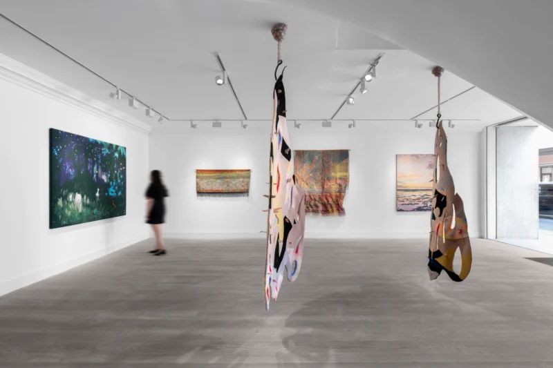 Installation shot from Interweave, @ Gazelli Art House