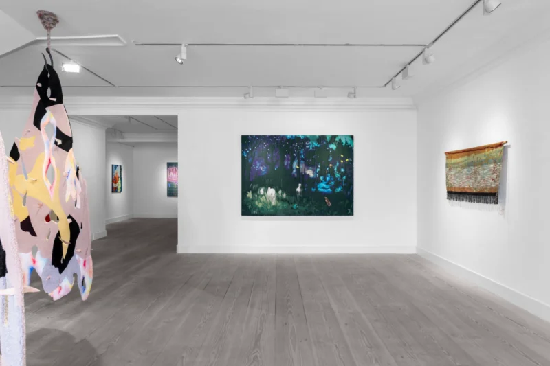 Installation shot from Interweave, @ Gazelli Art House