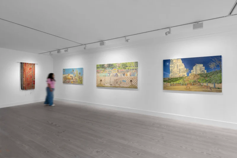 Installation shot from Interweave, @ Gazelli Art House