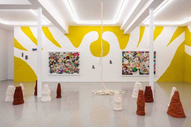 Installation shot from Hand in Hand, @ Elizabeth Xi Bauer