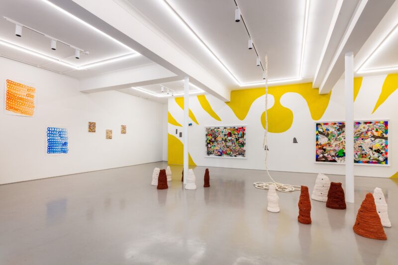 Installation shot from Hand in Hand, @ Elizabeth Xi Bauer