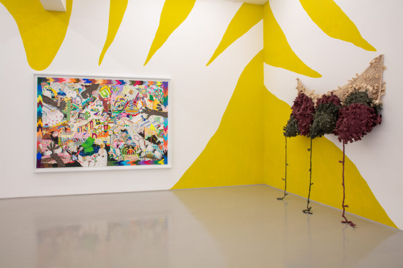 Installation shot from Hand in Hand, @ Elizabeth Xi Bauer