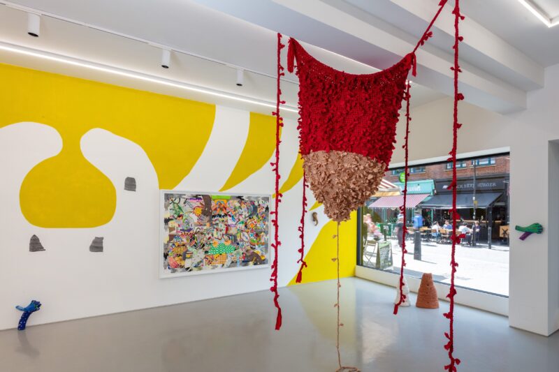 Installation shot from Hand in Hand, @ Elizabeth Xi Bauer