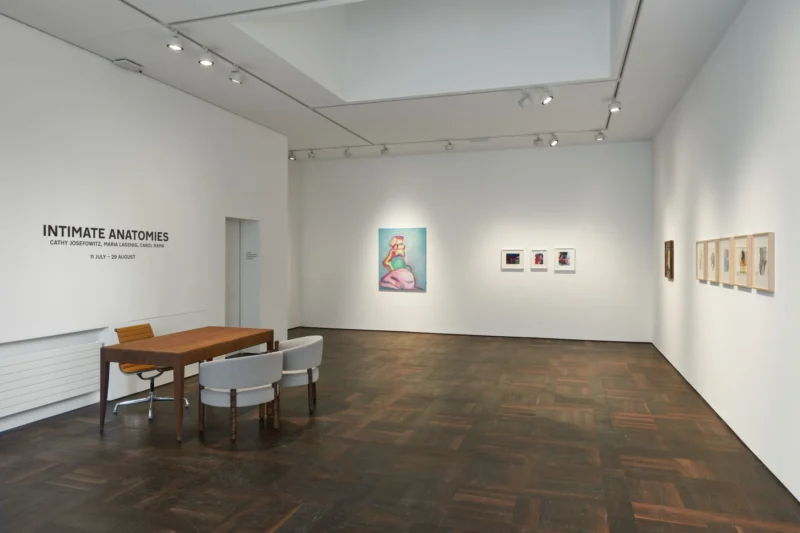 Installation shot from Intimate Anatomies, @ Hauser & Wirth