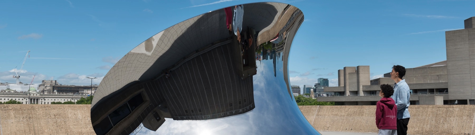 Image for our show of the day, Anish Kapoor, at Hayward Gallery