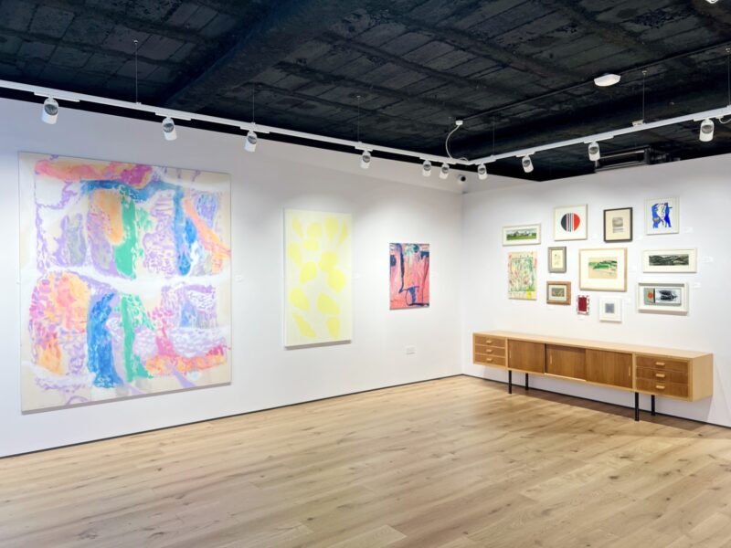Installation shot from St Ives at The Redfern, @ The Redfern Gallery