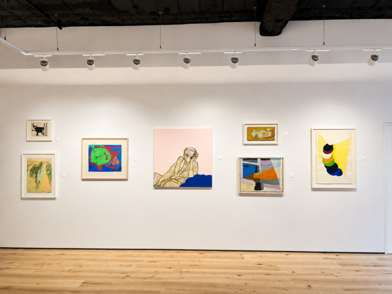 Installation shot from St Ives at The Redfern, @ The Redfern Gallery