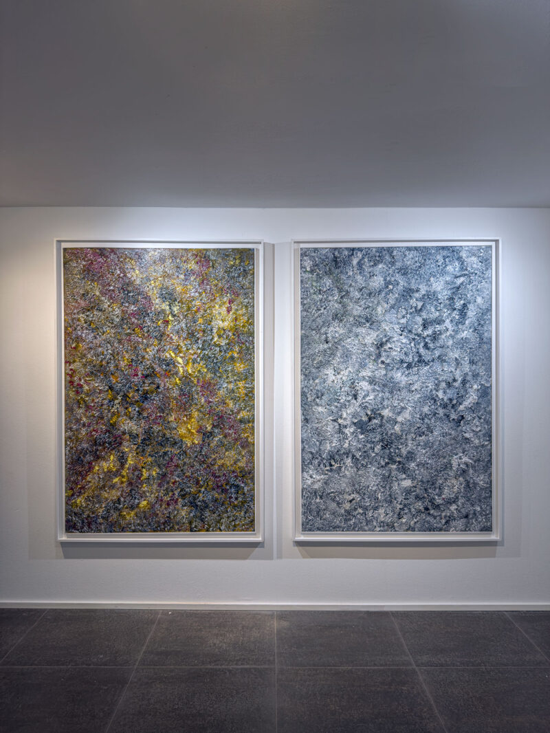 Installation shot from Luisella Traversi Guerra: Zwischen Atemzügen – il mio canto libero, @ Luisa Catucci Contemporary