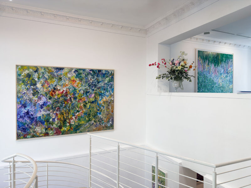 Installation shot from Luisella Traversi Guerra: Zwischen Atemzügen – il mio canto libero, @ Luisa Catucci Contemporary
