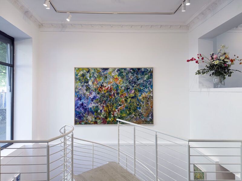 Installation shot from Luisella Traversi Guerra: Zwischen Atemzügen – il mio canto libero, @ Luisa Catucci Contemporary