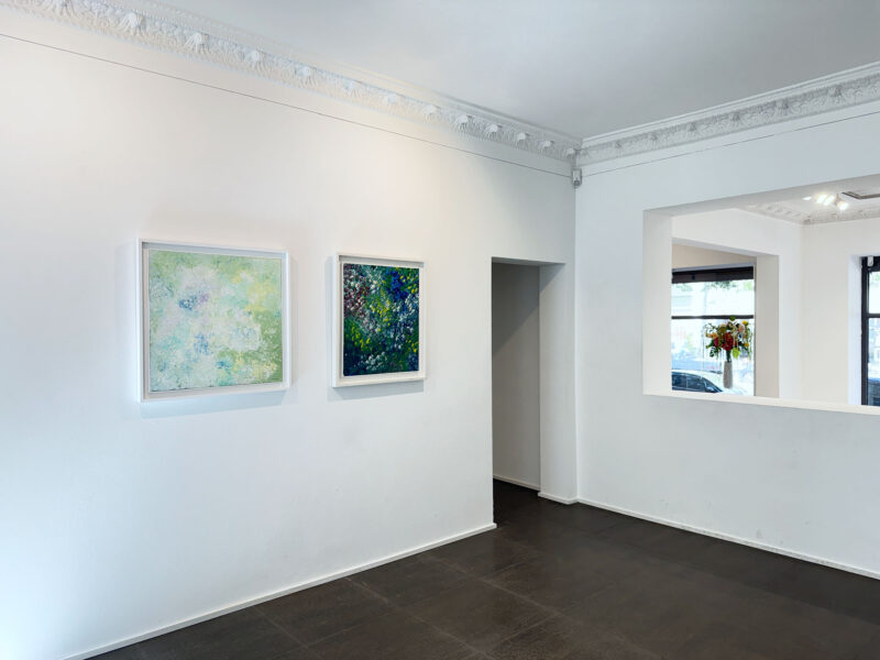 Installation shot from Luisella Traversi Guerra: Zwischen Atemzügen – il mio canto libero, @ Luisa Catucci Contemporary