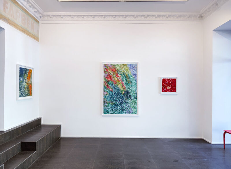 Installation shot from Luisella Traversi Guerra: Zwischen Atemzügen – il mio canto libero, @ Luisa Catucci Contemporary