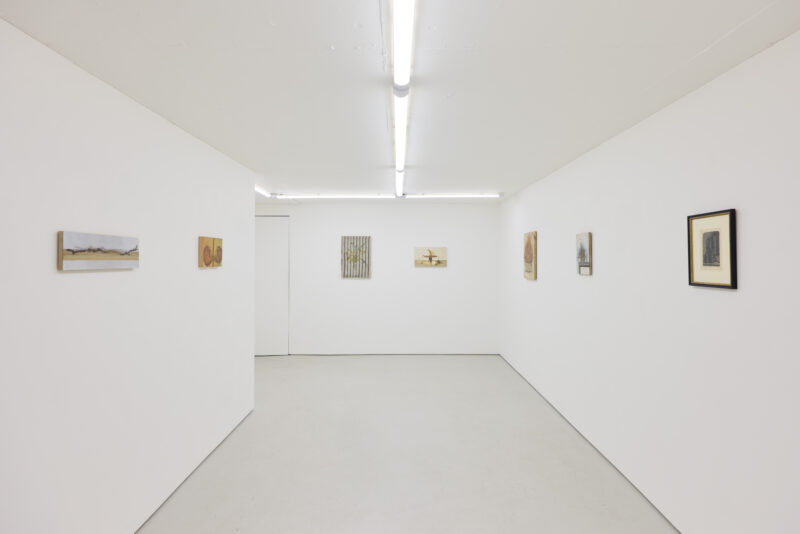 Installation shot from Of Minor Importance, @ Alice Amati
