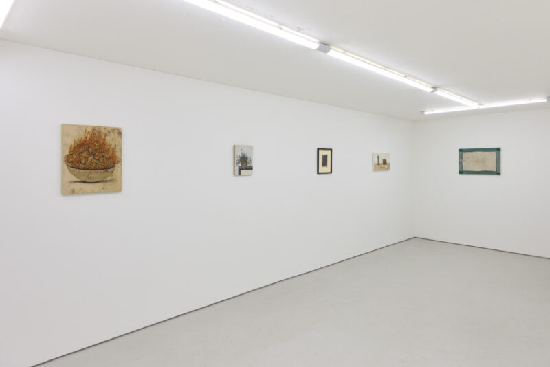 Installation shot from Of Minor Importance, @ Alice Amati