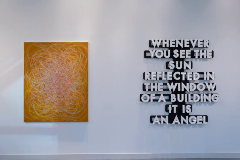 Installation shot from Points of View, @ JD Malat Gallery