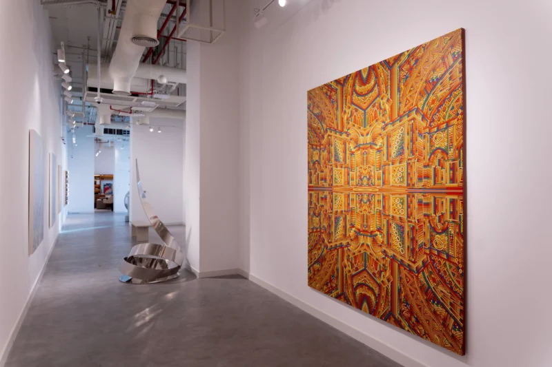 Installation shot from Points of View, @ JD Malat Gallery