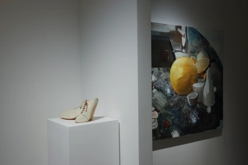 Installation shot from Eat Like You Care, @ Jenxuan Gallery