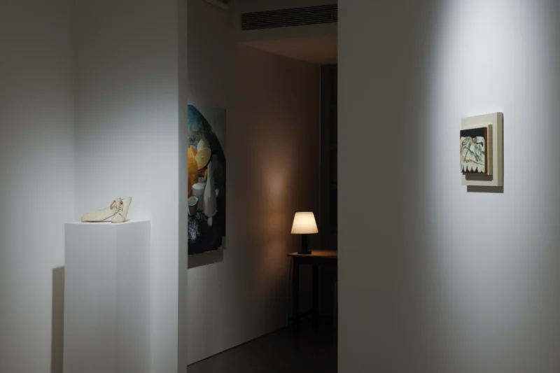 Installation shot from Eat Like You Care, @ Jenxuan Gallery