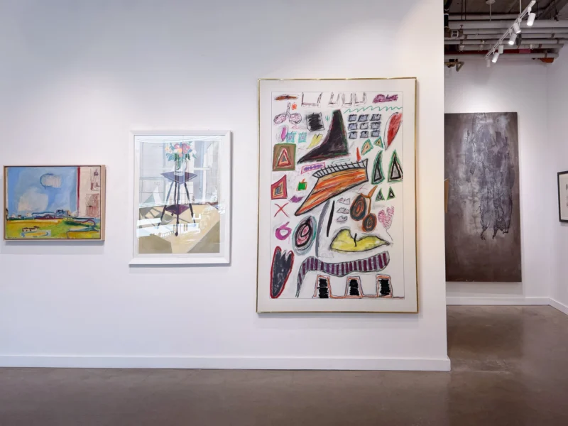 Installation shot from Making Space: American Women Artists and the Century of Change, @ Lincoln Glenn
